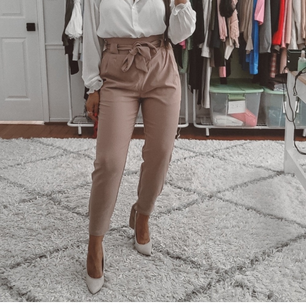 Tan trousers
